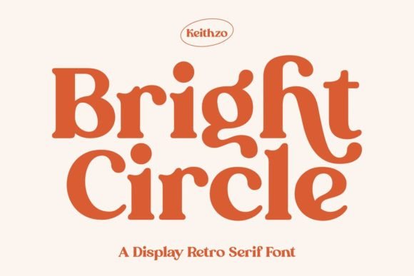 Bring Retro Charm to Life with the Bright Circle Typeface