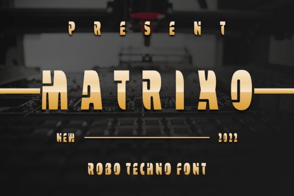 Discover Matrixo: The Display Font for Modern Designers