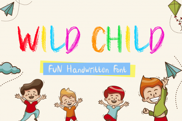 Exploring the Playful Charm of the Wild Child Typeface
