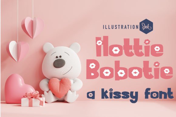 Hottie Bobottie: The Kiss-Infused Display Font