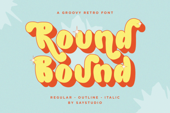 Round Bound: Capturing the Groovy Retro Spirit in Your Designs