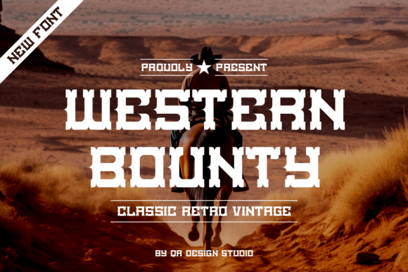 Western Bounty: A Rugged Typeface for Authentic Design